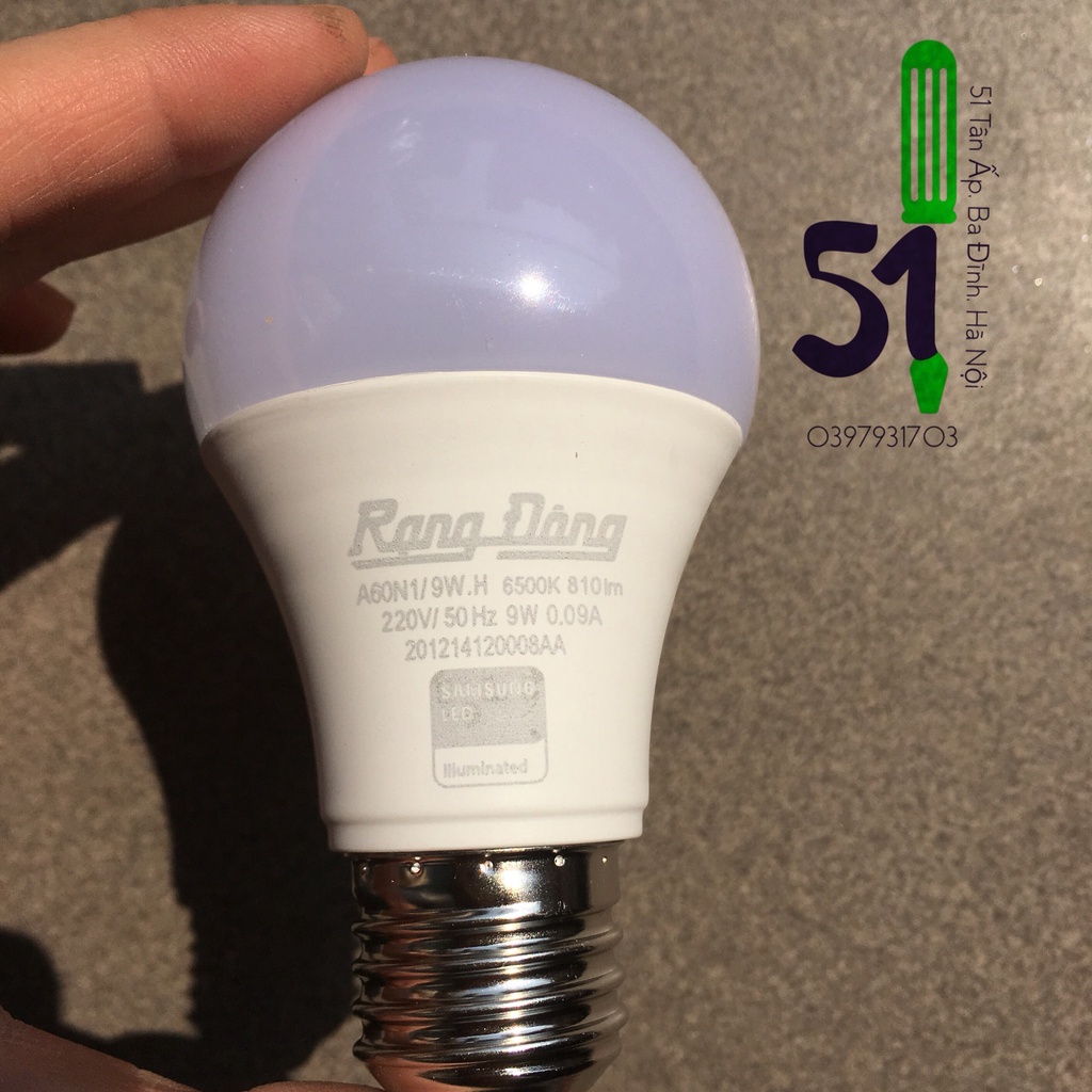 Bóng đèn Rạng Đông 7w - 9w - 12w ánh sáng trắng