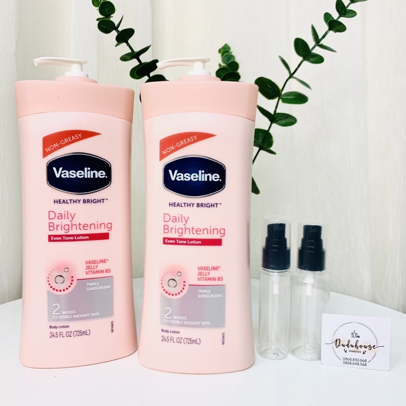 Dưỡng thể trắng da Vaseline Healthy White Lightening 725ml