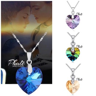 Mặt Dây Chuyền Pha Lê Swarovski Trái Tim S18mm