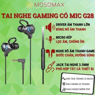 Tai nghe Gaming nhét tai có Mic G28
