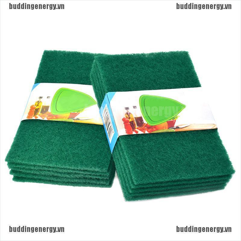 Bộ 5 Miếng Rửa Chén Tiện Dụng Màu Xanh Lá Cây