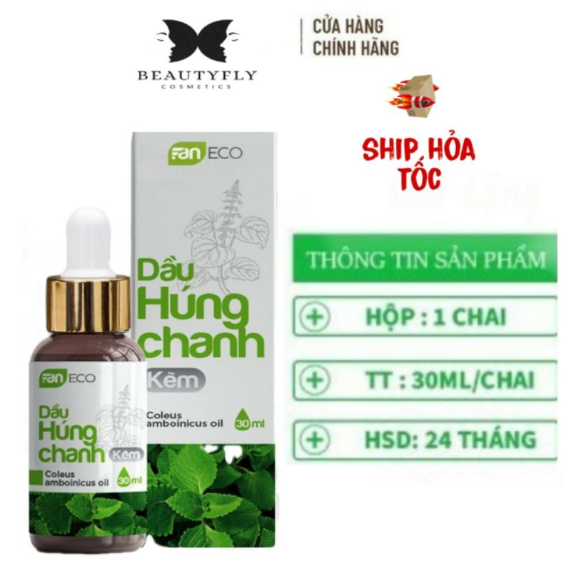 DẦU HÚNG CHANH KẼM FANECO, DẦU HÚNG CHANH MIRI KIDS FANECO 30ml [CHÍNH HÃNG]