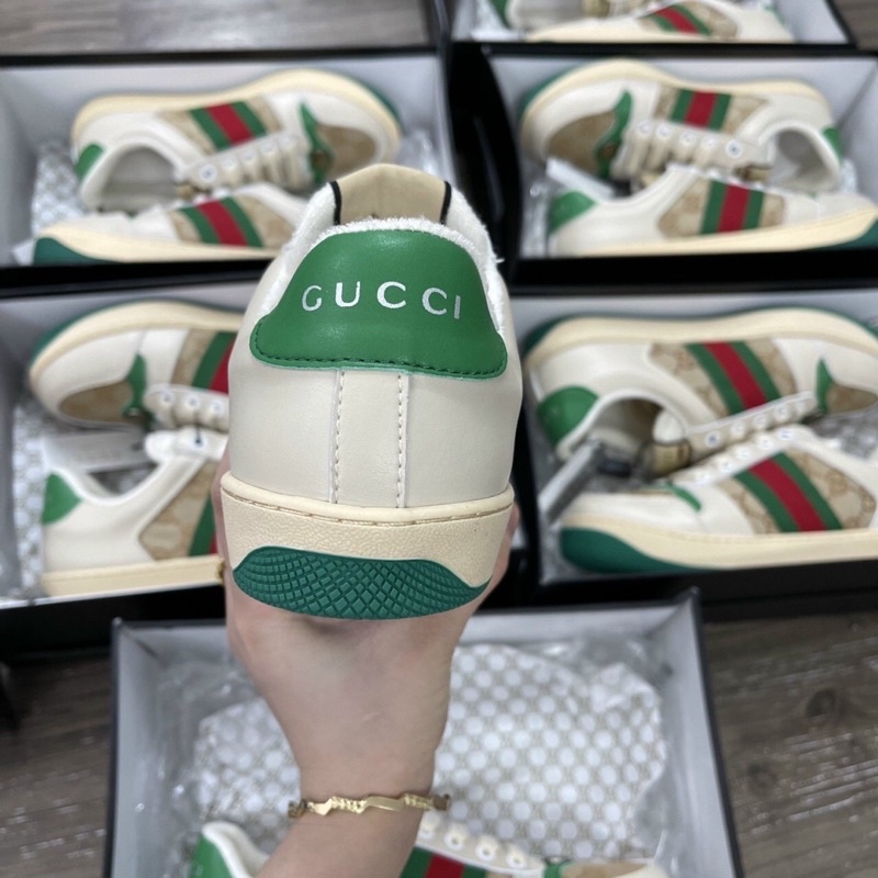 Giày thể thao nam nữ sneaker    -   Giày Gucci Sơn Tùng   ,  Gc da lộn hàng 11 full box full bill | BigBuy360 - bigbuy360.vn