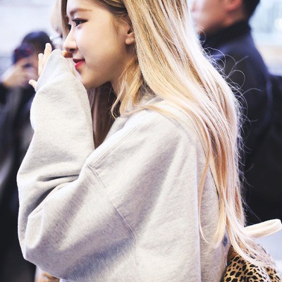 Rose blackpink Áo Hoodie Dáng Rộng In Chữ OIOI Phong Cách Hợp Thời Trang Cho Cặp Đôi