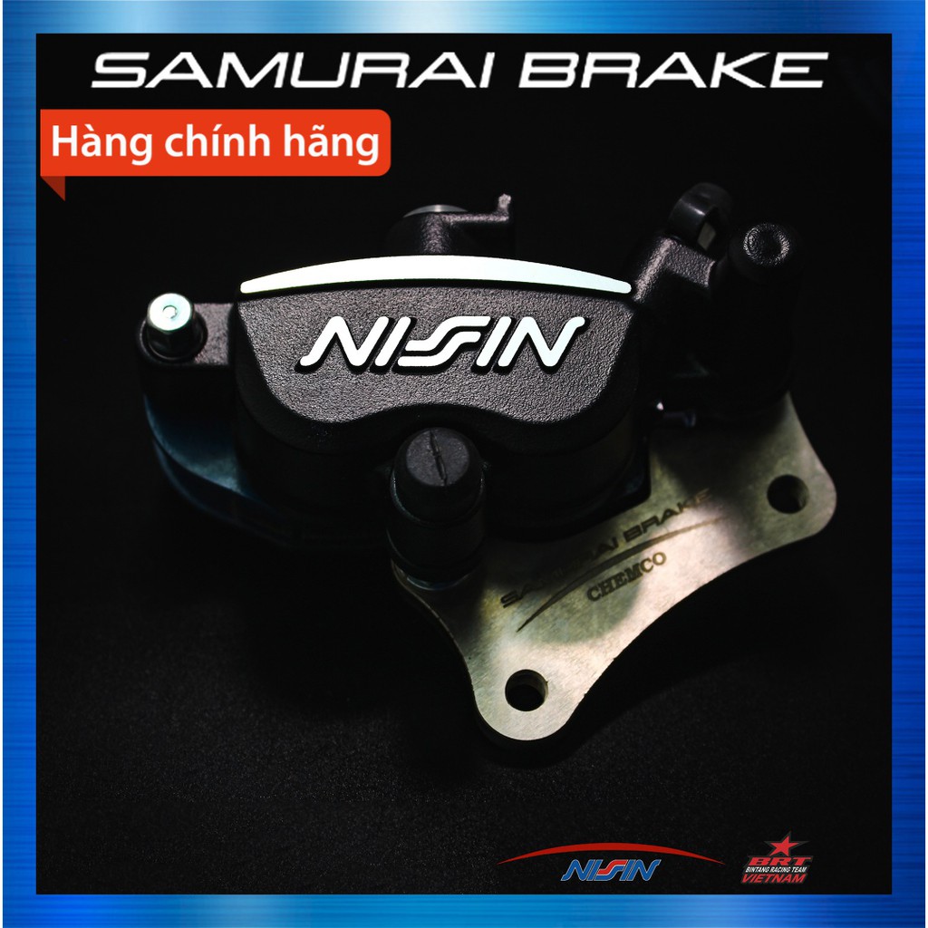 Heo dầu Nissin Samurai Brake 2 Piston - Hàng chính hãng