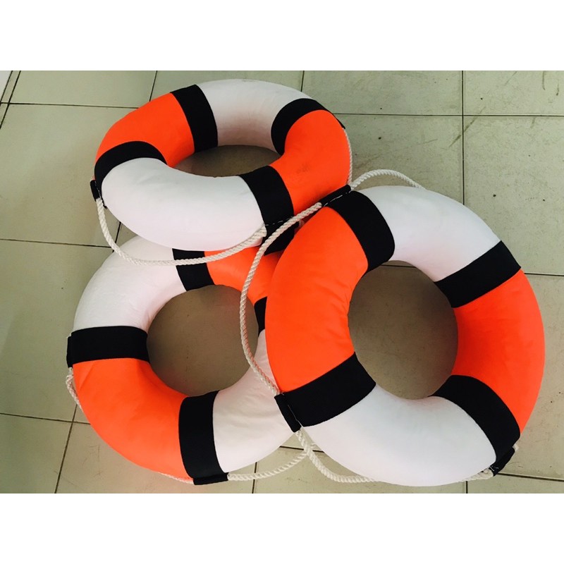Phao bơi cứu sinh tròn loại xốp loại Trung &Đại