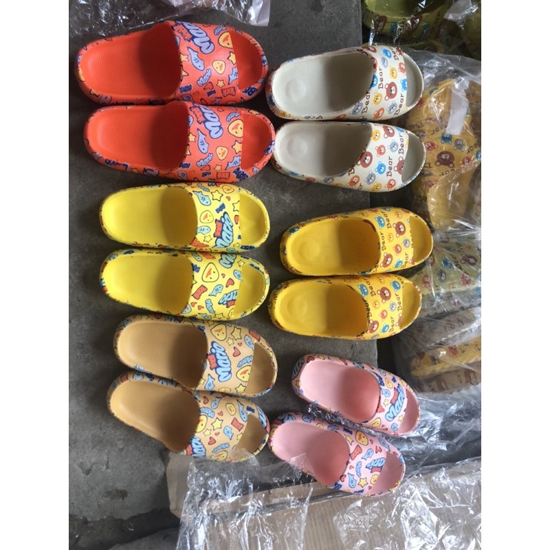 Dép bánh mì slides nam nữ in hình hàng loại 1 đế cao chống trơn trượt  bản giới hạn hottrend freeship hàng xịn
