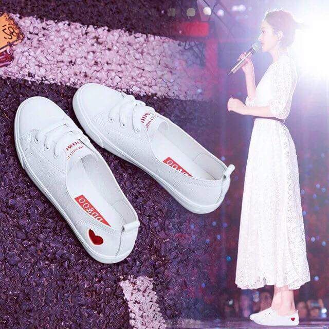 Giày búp bê trái tim hàn quốc | BigBuy360 - bigbuy360.vn