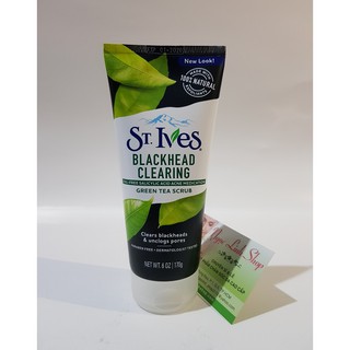 Rửa mặt tẩy tế bào chết, trừ mụn đầu đen St.Ives Blackhead Clearing