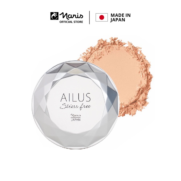 Phấn phủ Naris Ailus Stress Free Face Powder 12g