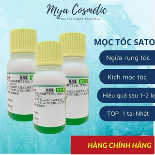 Tinh chất kích mọc tóc thảo dược Sato Nhật Bản 30ml mọc tóc giảm rụng tóc