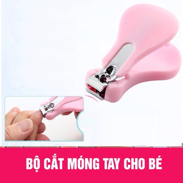 Bộ cắt móng tay trẻ em hình viên thuốc cho bé