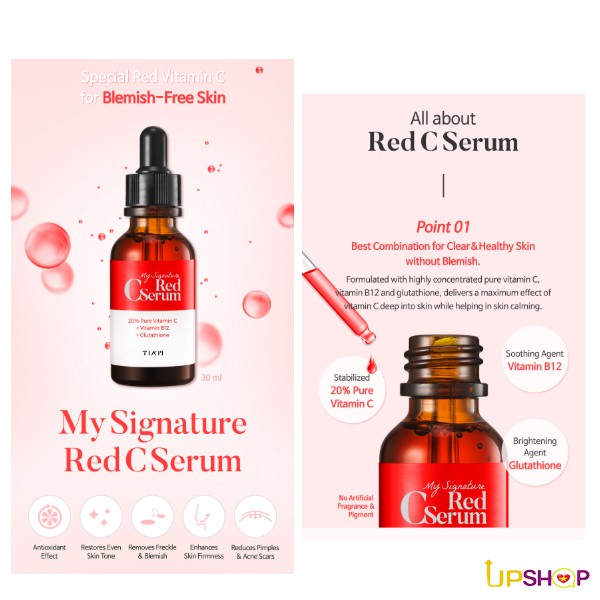 Tinh Chất TIA'M - My Signature Red C Serum 30ml | BigBuy360 - bigbuy360.vn