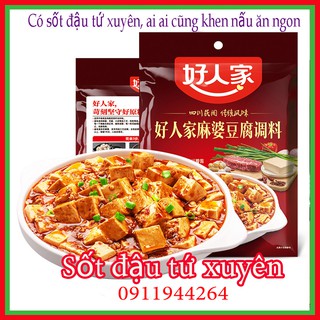 Sốt Đậu Hũ(Đậu Phụ)Cay Tứ Xuyên Hảo Hạng - 80g (chuẩn vị)