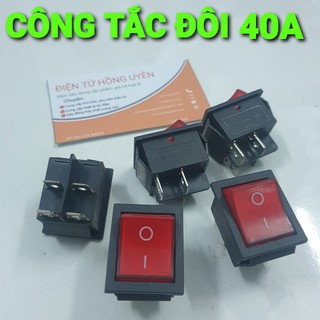 Combo 5 Công tắc 6 chấu Lớn 40A. Công tắc nguồn 40A ON/OFF. Công tắc 6 chấu đôi chịu dòng cao, điện áp cao