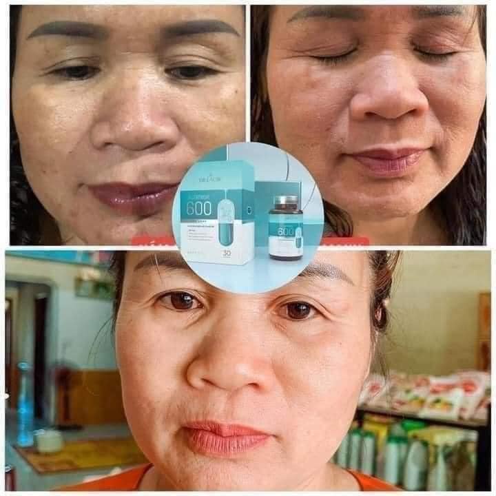 Viên uống trắng da glu 600 Nguyên tem