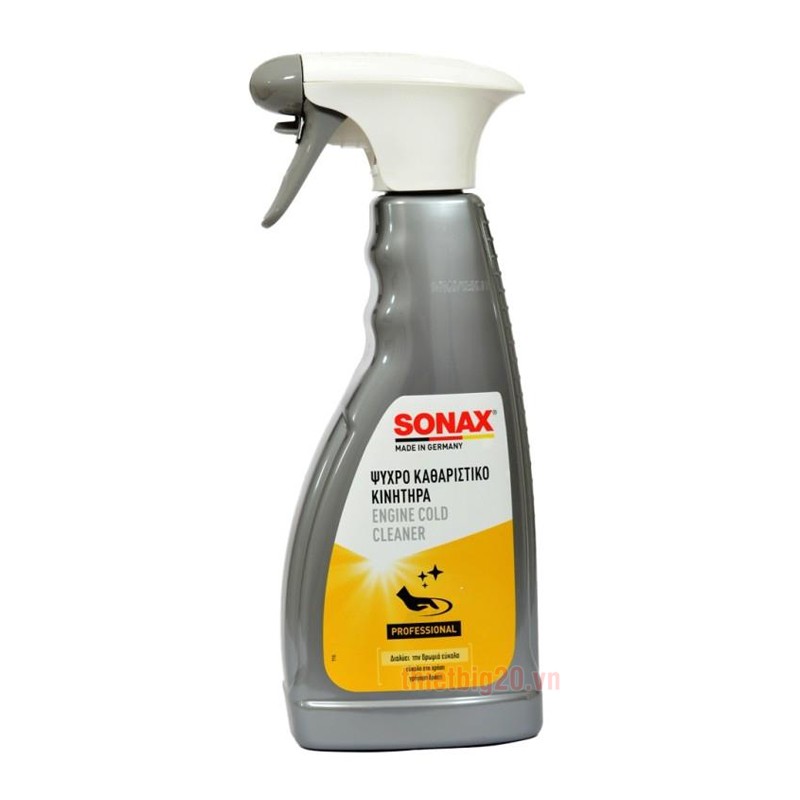 Chai xịt rửa động cơ ô tô SONAX 500ML ENGINE COLD CLEANER 543200