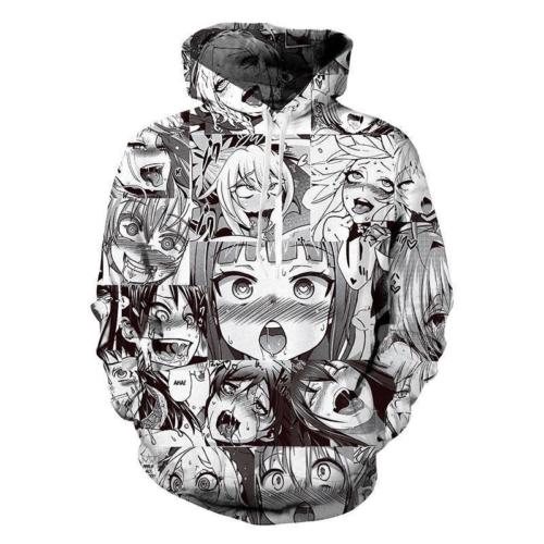 Áo hoodie/ Sweater dài tay in hình anime 3D cá tính và thời trang cho nam