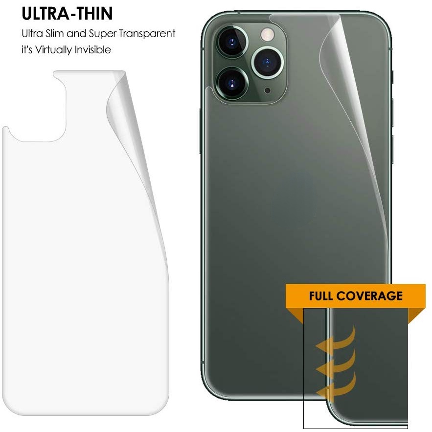 Miếng dán PPF bảo vệ mặt sau Cho  iPhone 14 13 12 11 Pro Max Mini Plus X XR XS Max 8 7 6 6s Plus SE