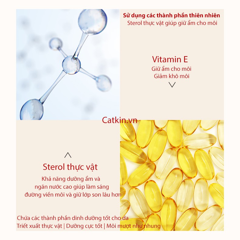 Son kem lì Catkin Velvet mẫu mới 2020 chất mềm mịn dưỡng môi nhiều | BigBuy360 - bigbuy360.vn