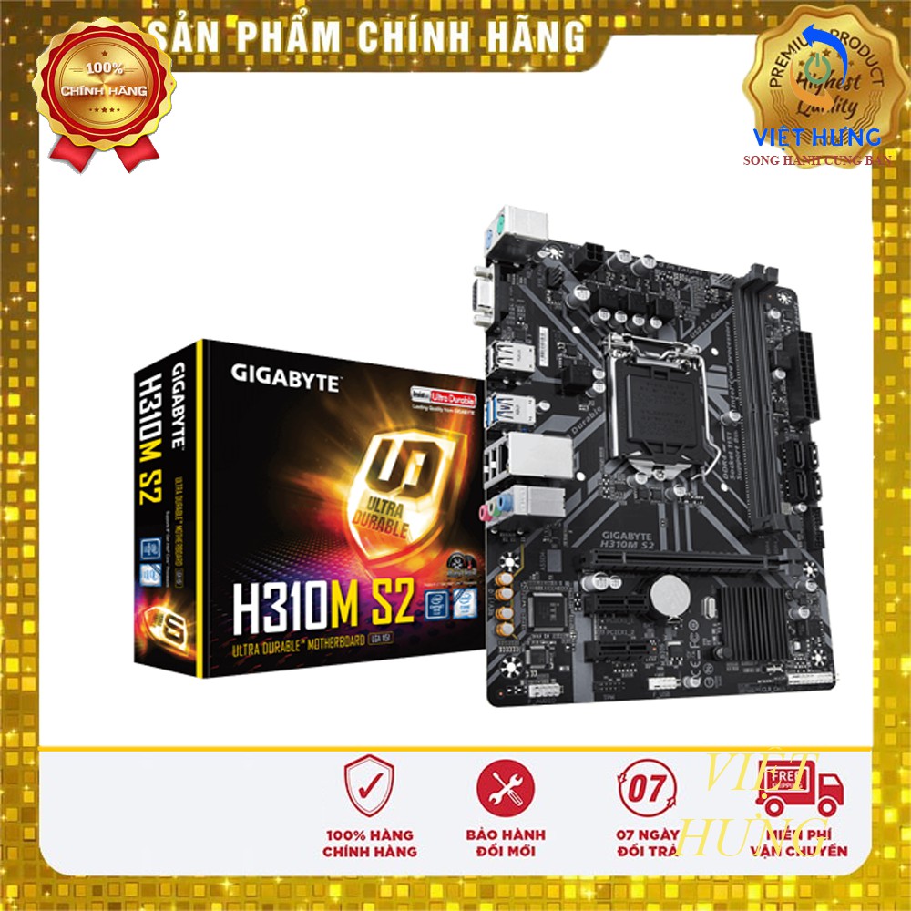 Main Gigabyte H310M-DS2 (Chipset Intel H310/ Socket LGA1151/ VGA onboard)