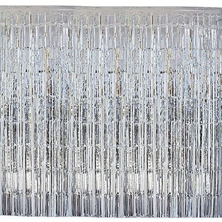 Rèm kim tuyến (Màu bạc) trang trí background các tiệc sinh nhật , đám cưới ,khai trương ,quán cafe