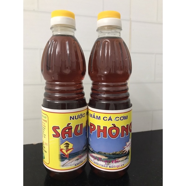 Nước Mắm Nhỉ Cá Cơm phan Thiết SÁU PHÒNG