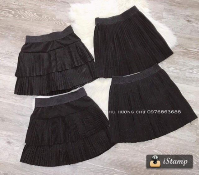 Chân váy nhũ 2 tầng hàng Quảng Châu | BigBuy360 - bigbuy360.vn