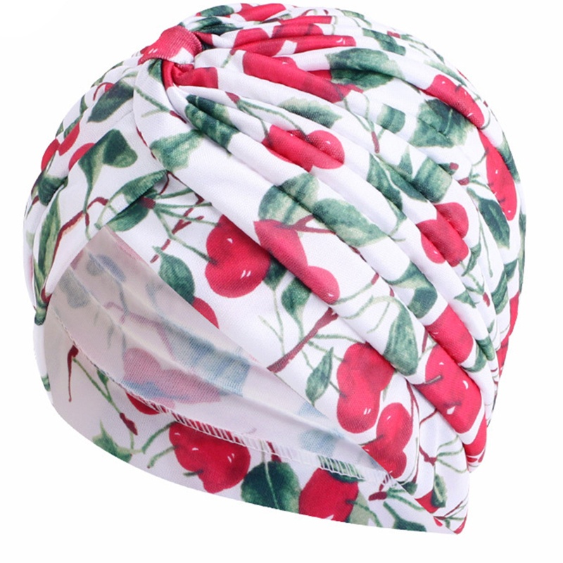 Khăn Turban In Hoa Thời Trang Nữ Tính