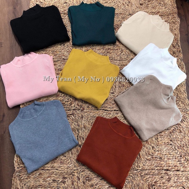 áo len cổ 3p