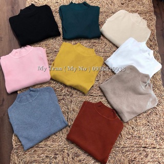 Áo len cổ 3p
