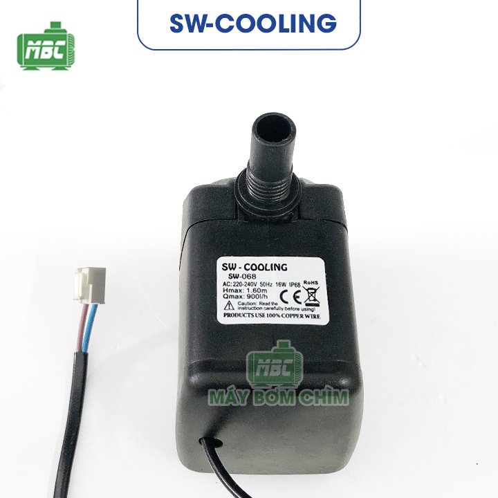 Máy bơm quạt hơi nước 16w SW-COOLING | Máy bơm chìm
