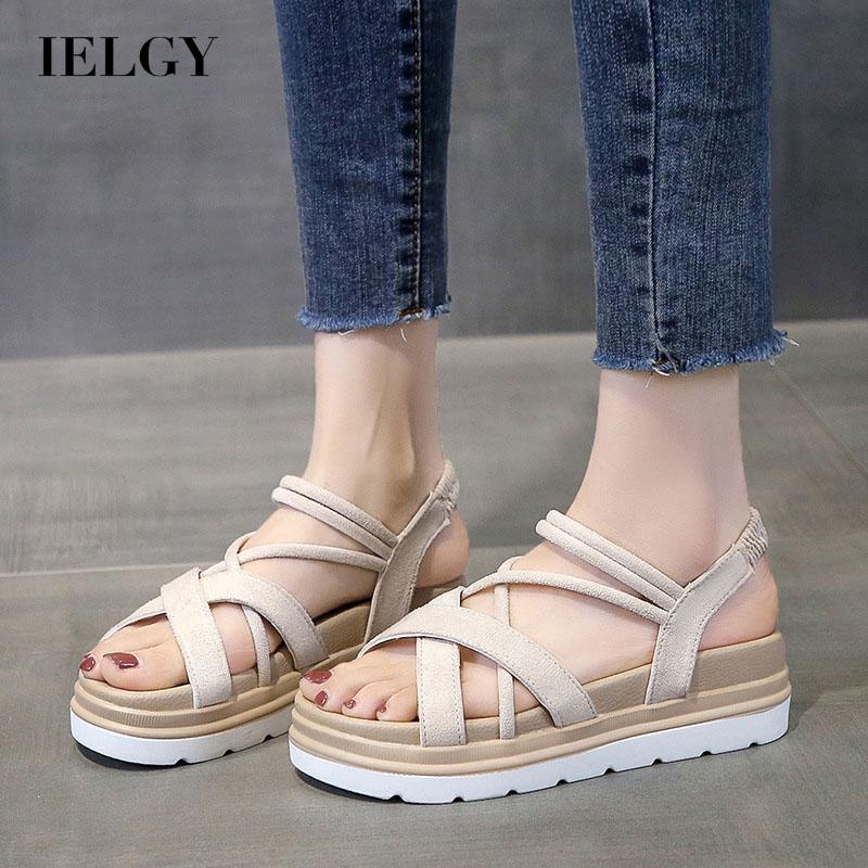 Xăng đan IELGY đế xuồng thời trang đơn giản dành cho nữ