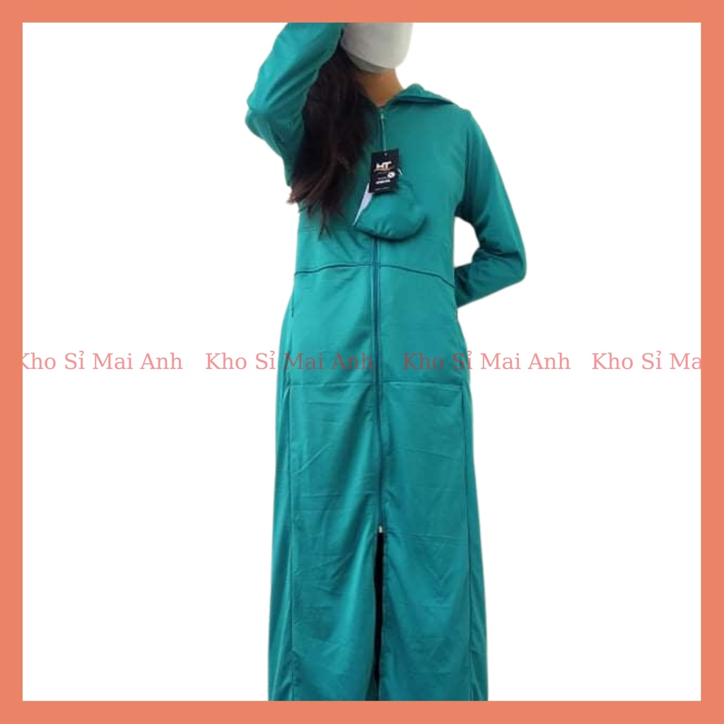 Áo Chống Nắng Nữ Toàn Thân Hai Lớp Thông Hơi Thoáng Mát Cao Cấp | BigBuy360 - bigbuy360.vn