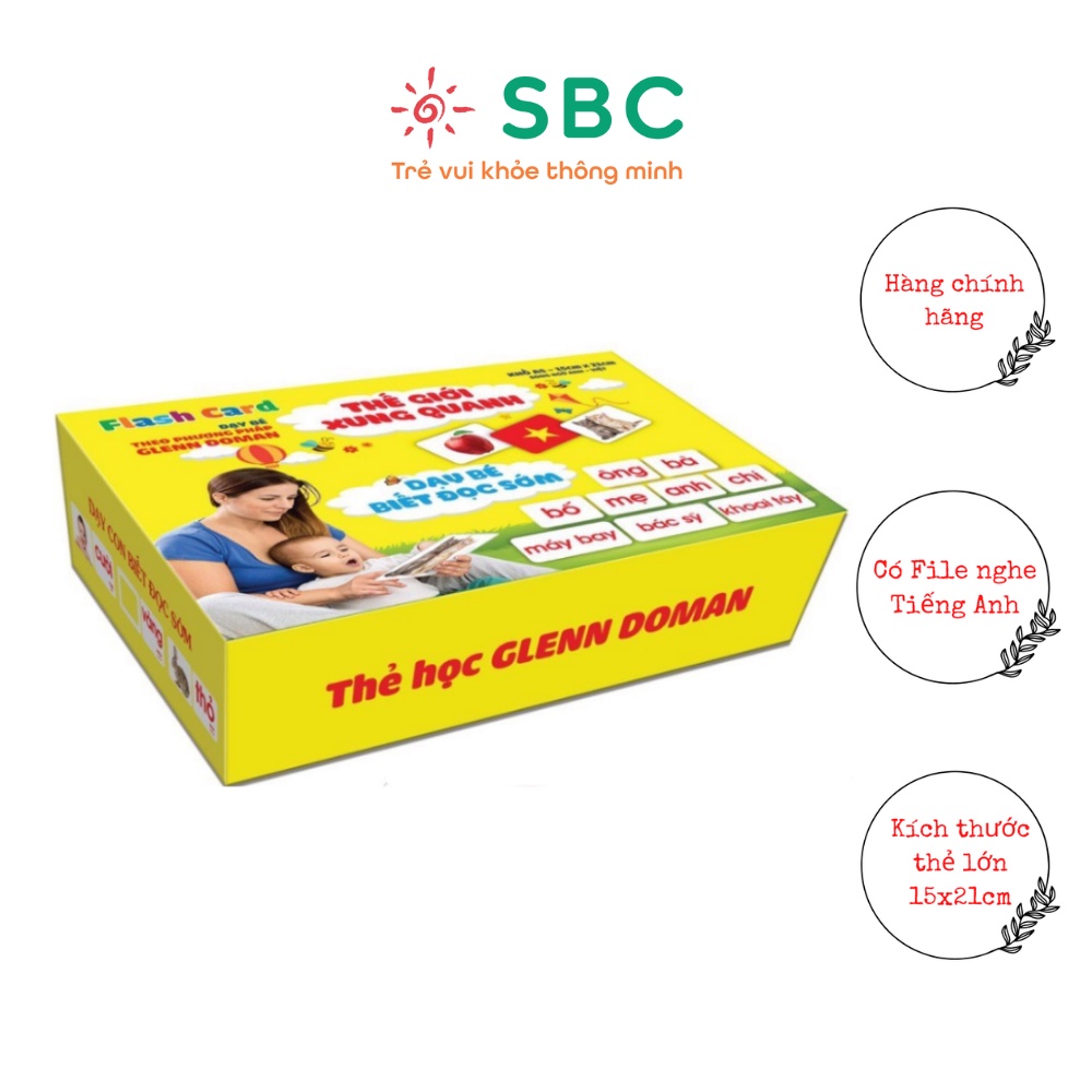 Bộ thẻ Flashcard Việt Hà Dạy trẻ về thế giới xung quanh size A5 15x21cm 100 thẻ 15 chủ đề