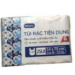 [ Lô 4 cuộn ] Lô túi rác màu đen tiện dụng Soji 10L, 25L, 50L (tiêu chuẩn Nhật Bản)