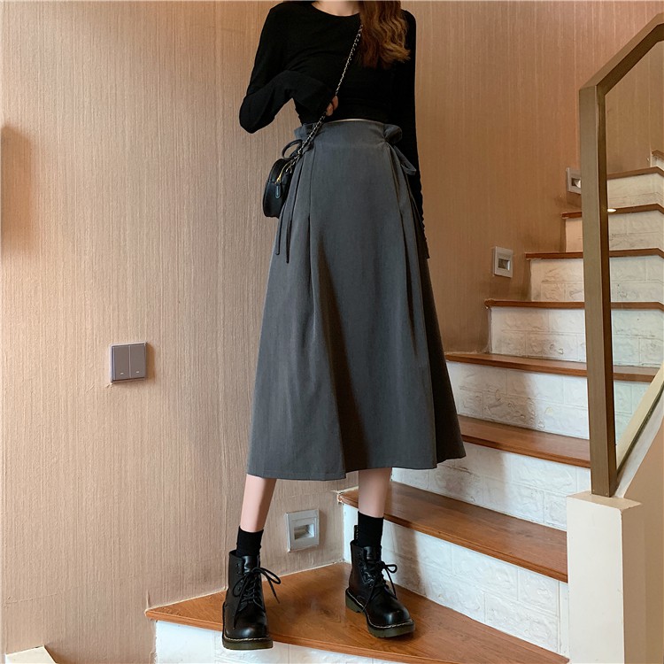 [SẴN] Chân váy dài Midi Ulzzang Quảng Châu VVD20 | BigBuy360 - bigbuy360.vn