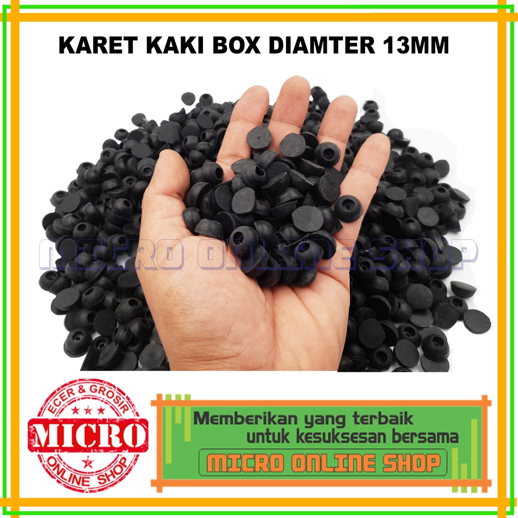 Set 20 Đệm Cao Su Cho Hộp Điện Tử 13mm x 6mm