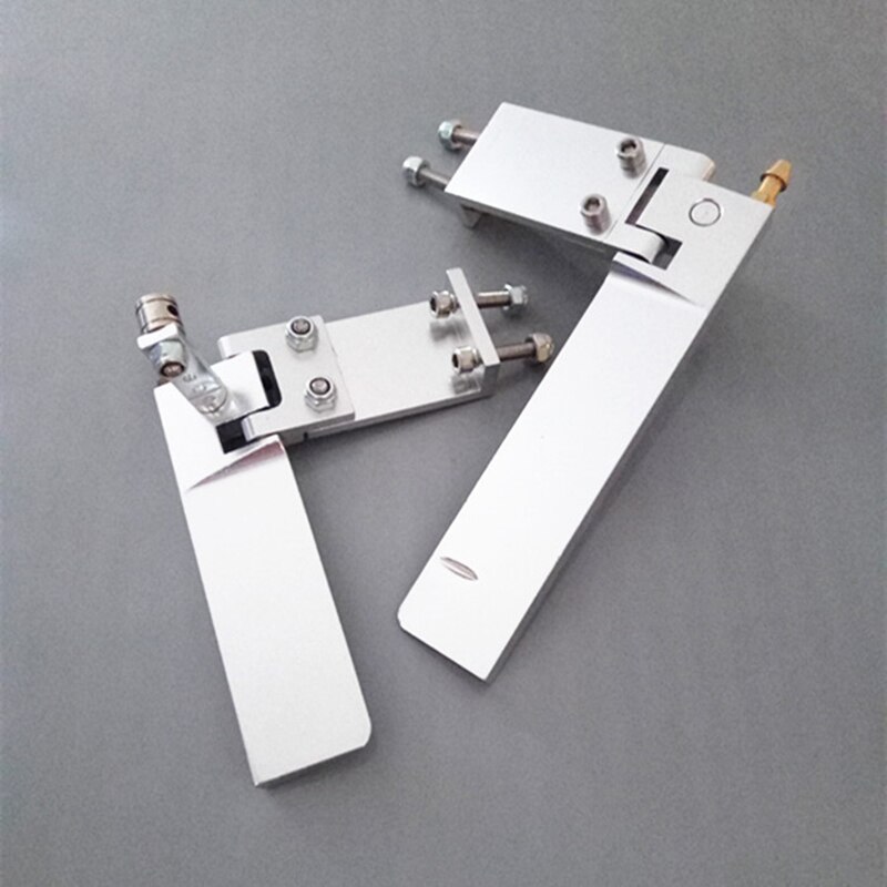 Thuyền RC 1 mảnh Hợp kim nhôm Thương hiệu mới Bán chạy 75mm Bánh lái kim loại 95mm Hút nước cho Thuyền RC Điều khiển từ xa Bộ phận CNC