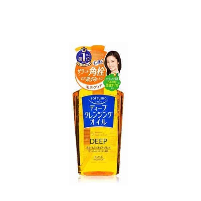 Dầu tẩy trang Kose Softymo Deep Cleansing Oil 230ml (nội địa Nhật) - Vàng