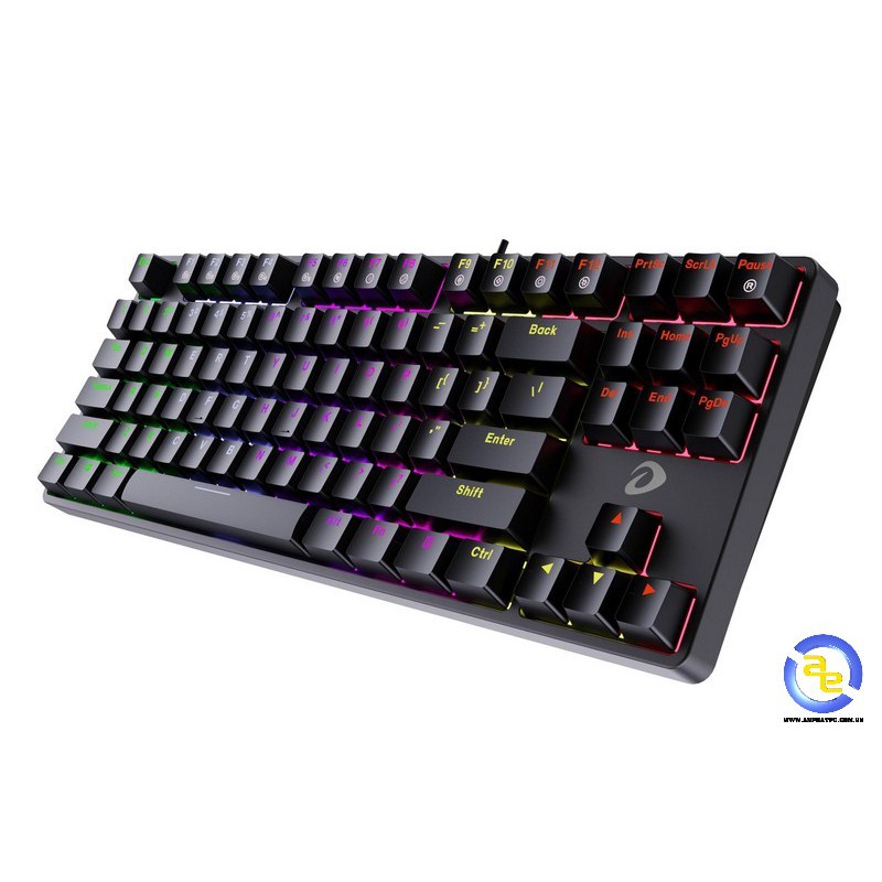 Bàn phím cơ Gaming DAREU EK87 MULTILED Black_Bảo hành 24 tháng