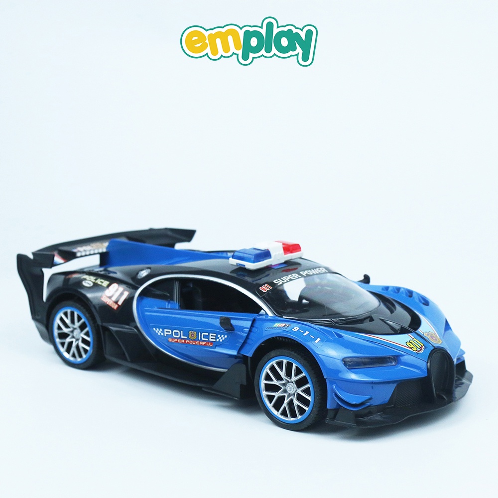 (Summer Sale 50%) Ô tô điều khiển từ xa chạy pin xạc điện cao cấp Emplay tốc độ cao, khung nhôm, thân nhựa ABS an toàn