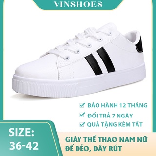 Giầy thể thao nam nữ Sneaker trắng A003 𝐇à𝐧𝐠 𝐋𝐨ạ𝐢 𝟏 [ Ảnh + Video thật, Kèm Feedback]