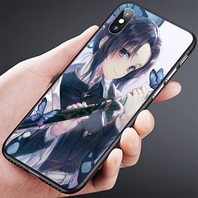 Meizu Meilan Mblu E2 E3 Metal MX4 Pro Note 2 3 5 6 Printed Shell Black soft Phone case Kimetsu no Yaiba Demon Slayer Kochou Shinobu