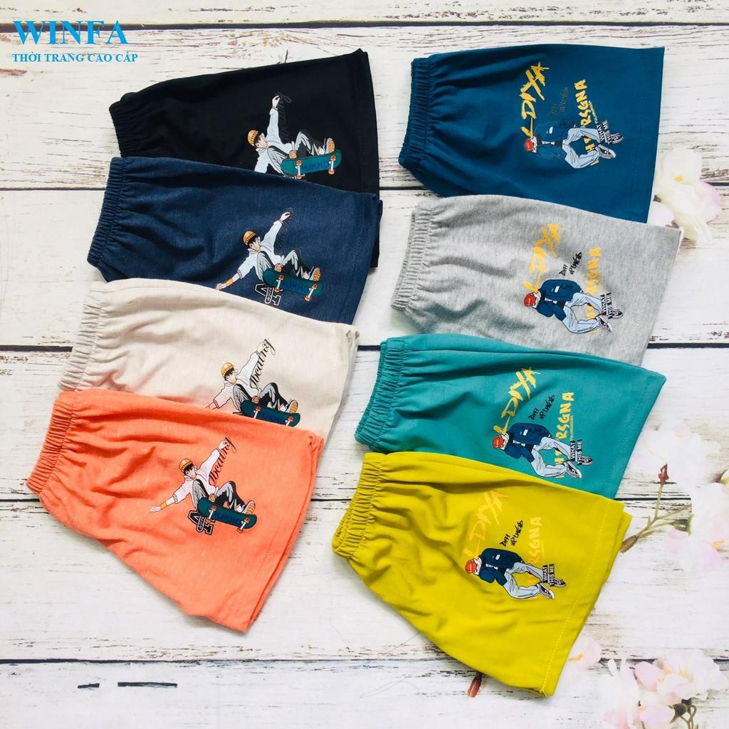 Quần thun trẻ em từ 3-39kg dành cho bé trai, bé gái - cotton thiên nhiên co giãn, thấm hút cực tốt - in hình dễ thương.