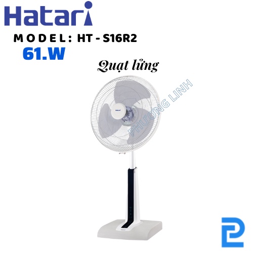 Quạt lửng Thái Lan Hatari HT-S16R2 - Có điều khiển từ xa - Hàng chính hãng - Bảo hành 36 tháng