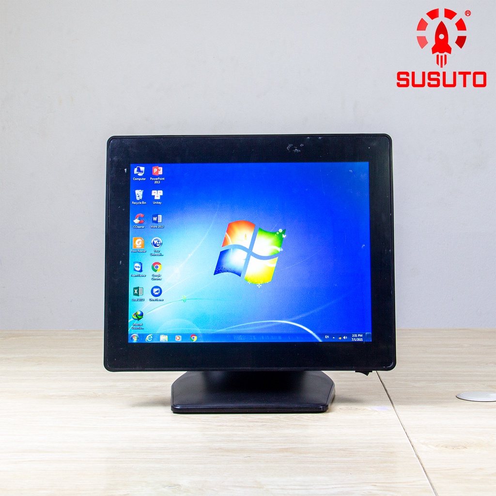 Máy POS bán hàng SC-110B (i3/4G DDR RAM/64G SSD/15 inch/Black/1 màn)