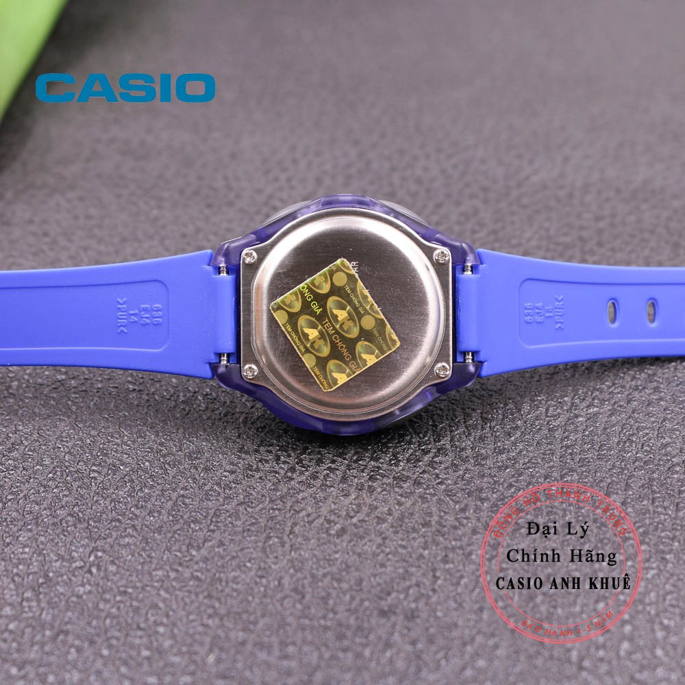 Đồng Hồ Nữ Casio LW-200-2AVDF Dây Nhựa Pin 10 Năm