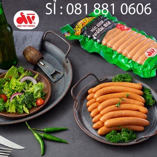 Gói 25 cây Xúc xích Vườn Bia hong khói, Xúc xích Đức Việt cao cấp