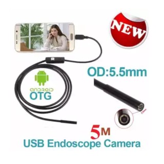 Camera nội soi siêu dài 5m 6led hd720p chống nước